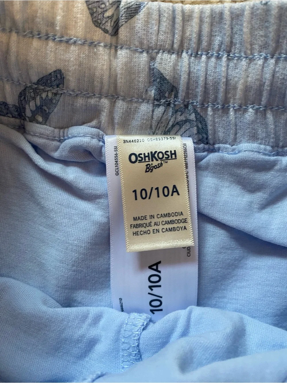 OshKosh B'gosh Light Blue Butterfly Skirt